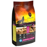 Корм сухой холистик «AMBROSIA GRAIN FREE» для щенков крупных пород и юниоров, курица и лосось - Зооточка