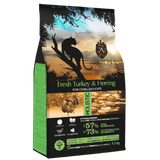 Корм сухой холистик «AMBROSIA GRAIN FREE» для стерилизованных кошек, индейка, сельдь