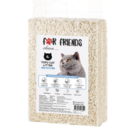 Наполнитель комкующийся соевый «For Friends clear» «Тофу» натуральный 6 л - Мир Продуктов №3