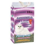 Наполнитель «Pussy-cat» комкующийся 10л.