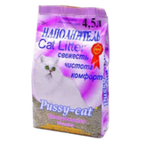 Наполнитель «Pussy-cat» комкующийся 4,5л