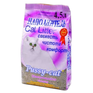 Наполнитель «Pussy-cat» комкующийся 4,5л - Зооточка