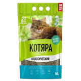 Наполнитель «Котяра» комкующийся, классический, 10 л, 4.2 кг