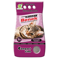 Наполнитель «BENEK» бентонитовый Компакт Лаванда 5л - Зооточка