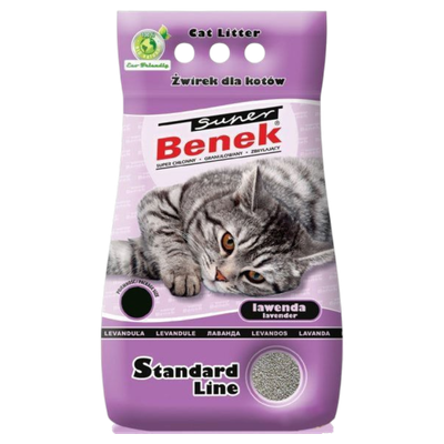 Наполнитель «BENEK» бентонитовый Лаванда 5л