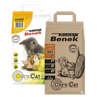 Наполнитель «BENEK» «Corn Cat» кукурузный натуральный 7л - Зооточка