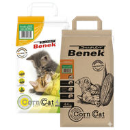 Наполнитель «BENEK» «Corn Cat» кукурузный Свежая трава 7л - Зооточка