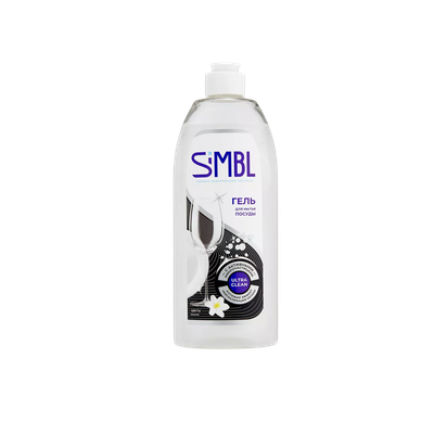 Гель для мытья посуды «SIMBL» ultra clean,  цветы