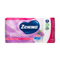 Туалетная бумага «Zemma» плюс 2 слоя с ароматом сирень 