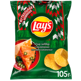 Чипсы «LAYS» сыр чеддер-халапеньо