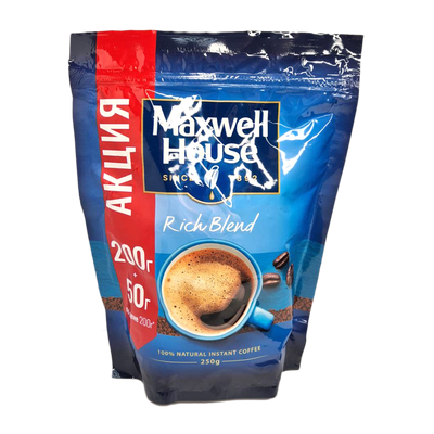 Кофе «Maxwell House» растворимый сублимированный