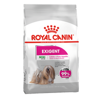 Корм сухой «Royal Canin» Mini Exigent  полнорационный для взрослых и стареющих собак мелких размеров - Зооточка