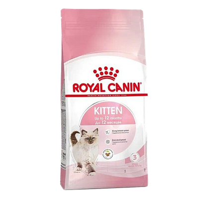 Корм сухой «Royal Canin»  Kitten сбалансированный для котят в период второй фазы роста до 12 месяцев