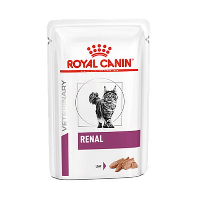 Корм «Royal Canin» Renal(паштет) для взрослых кошек с хронической болезнью почек