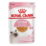 Корм «Royal Canin» Kitten Jelly для котят в период второй фазы роста