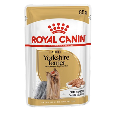 Корм «Royal Canin» Yorkshire Terrier Adult (паштет) для собак породы йоркширский терьер