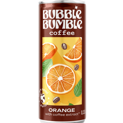 Напиток газированный «BUBBLE BUMBLE» coffee orange