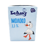 Молоко  «Беллакт» 3,3% с 8 месяцев