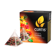 Чай черный  листовой «Curtis» golden shine 20 пирамидок - Мир Продуктов №3