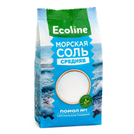 Соль морская натуральная «Ecoline» Средняя - Мир Продуктов №3