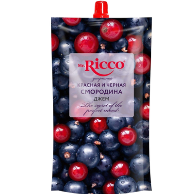 Джем «Mr. Ricco» красная и черная смородина