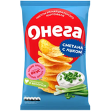 Чипсы «Онега» сметана и лук 