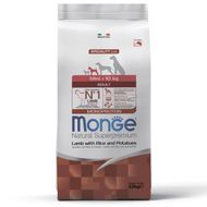 Сухой корм Monge для взрослых собак мелких пород, из ягненка с рисом и картофелем  - Зооточка