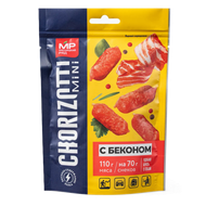 Колбаски сырокопченые «Chorizotti Mini» с беконом - Мир Продуктов №3
