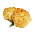 Оладьи картофельные с мясом