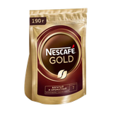 Кофе «Nescafe» Gold растворимый с добавлением молотого