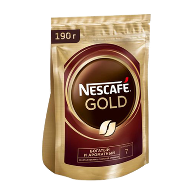 Кофе «Nescafe» Gold растворимый с добавлением молотого