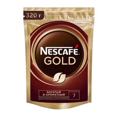 Кофе «Nescafe» Gold растворимый с добавлением молотого