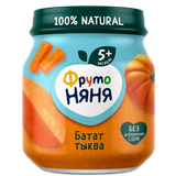 Пюре «Фрутоняня» батат тыква