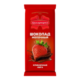 Шоколад молочный «Коммунарка»  с клубничной нугой