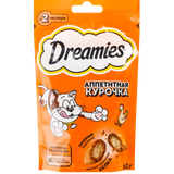 Лакомство для кошек «Dreamies» mix с 2 месяцев с курицей