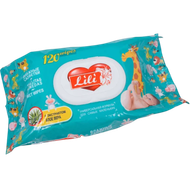Влажные салфетки «Lili» с экстрактом алое вера 120шт - Мир Продуктов №3