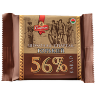 Шоколад «Спартак» горький 56% какао  - Мир Продуктов №3