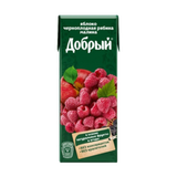 Нектар «Добрый» яблоко-черноплодной рябина-малина