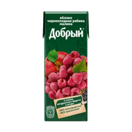 Нектар «Добрый» яблоко-черноплодной рябина-малина - СмачнаПицца.бел