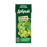 Сок «Добрый» яблоко-виноград