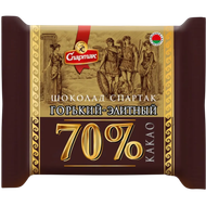 Шоколад «Спартак» горький -элитный 70% какао - Мир Продуктов №3