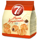Мини-круассаны «7 Days» с кремом какао