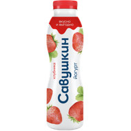 Йогурт «Савушкин Легкий» 1% клубника - Мир Продуктов №3