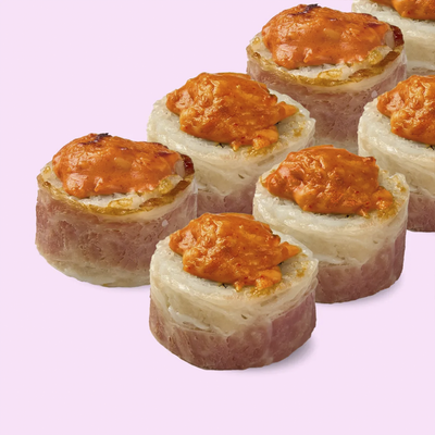 Ролл Запечённый с беконом
