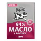 Масло «Молочные горки» 84% сливочное