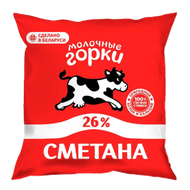 Сметана «Молочные горки» 26% - Мир Продуктов №3