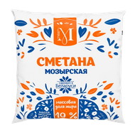 Сметана «Мозырская» 19% - Мир Продуктов №3