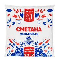 Сметана «Радуга вкуса» 22% - Мир Продуктов №3