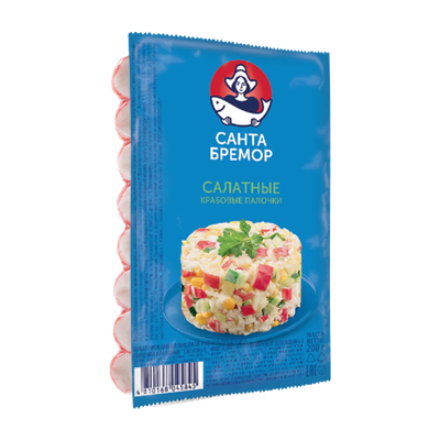 Крабовые палочки «Салатные» охлажденные