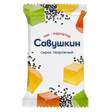 Сырок творожный «Савушкин» 9% мак-мармелад
